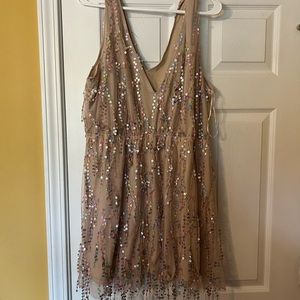 Southern Fried Chicks sequined dress